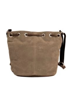 Wildlederbeutel TA30210 Mit Metallherz, Grau Braun 10 Wildlederbeutel TA30210 Mit Metallherz, Grau Braun -Damenmodegeschäft schuhmacher wildlederbeutel ta30210 mit metallherz grau braun 4