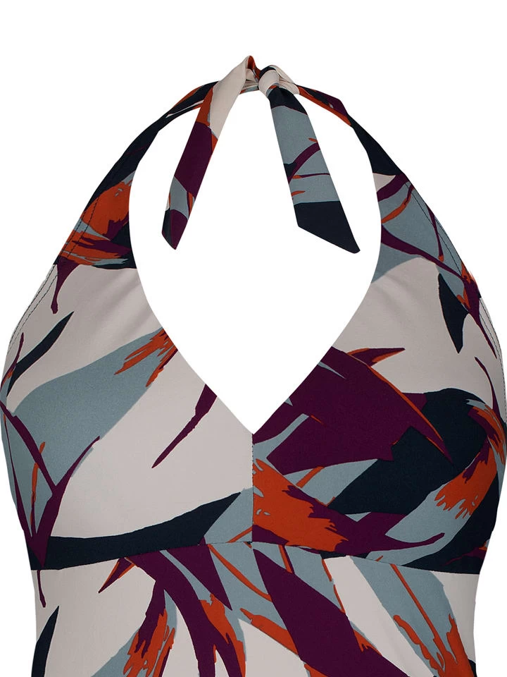 Badeanzug In Schwarz/ Creme 3 Badeanzug In Schwarz/ Creme – Bild 3