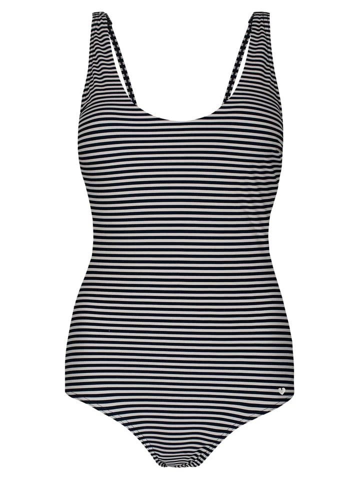 Badeanzug Schwarz/ Weiß 1 Badeanzug Schwarz/ Weiß