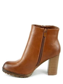 Stiefeletten In Camel -Damenmodegeschäft sixth sens stiefeletten in camel 2