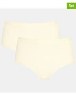 Sloggi 2er-Set: Taillenslips In Creme