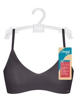 Sloggi Bügelloser BH In Anthrazit -Damenmodegeschäft sloggi bugelloser bh in anthrazit 2