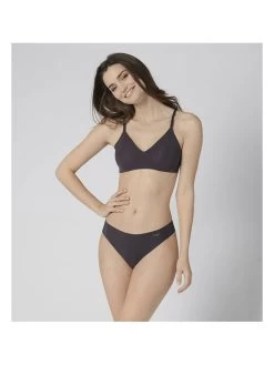 Sloggi Bügelloser BH In Anthrazit -Damenmodegeschäft sloggi bugelloser bh in anthrazit 4