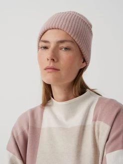 Someday Wollmütze "Berta" In Rosa -Damenmodegeschäft someday wollmutze berta in rosa 2