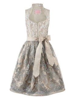 Dirndl "Marusha" In Taupe
