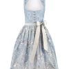 Dirndl "Odina" In Hellblau/ Hellgrau