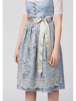 Dirndl "Odina" In Hellblau/ Hellgrau -Damenmodegeschäft stockerpoint dirndl odina in hellblau hellgrau 3