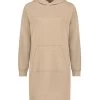 SUBLEVEL Sweatkleid In Beige