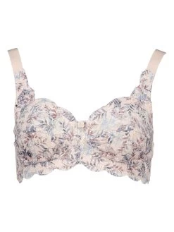 Susa Soft-BH In Beige/ Blau/ Rosa