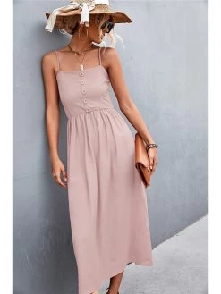 Kleid In Rosa -Damenmodegeschäft sweet summer kleid in rosa 2