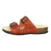 Think! Leder-Pantoletten "Julia" In Rot