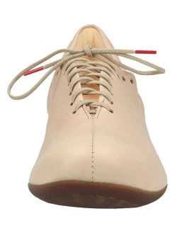 Think! Leder-Schnürschuhe In Beige -Damenmodegeschäft think leder schnurschuhe in beige 3