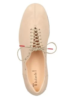 Think! Leder-Schnürschuhe In Beige -Damenmodegeschäft think leder schnurschuhe in beige 5