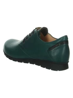 Think! Leder-Schnürschuhe "Menscha" In Dunkelgrün -Damenmodegeschäft think leder schnurschuhe menscha in dunkelgrun 3