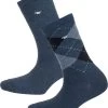 Tom Tailor 2er Pack Women Socks Argyle, 2er Socken