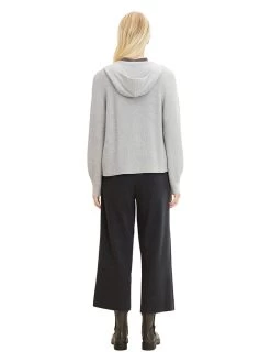 Tom Tailor Sweatjacke In Grau -Damenmodegeschäft tom tailor sweatjacke in grau 3