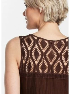 Kleid In Braun -Damenmodegeschäft tramontana kleid in braun 2