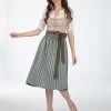 Dirndl In Altrosa/ Oliv