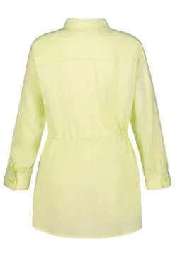 Ulla Popken Blusenjacke In Gelb -Damenmodegeschäft ulla popken blusenjacke in gelb 2