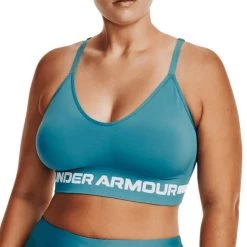 Under Armour Fitness Sportunterwäsche Seamless Longline Bra Women Turquoise 5 Under Armour Fitness Sportunterwäsche Seamless Longline Bra Women Turquoise -Damenmodegeschäft under armour fitness sportunterwasche seamless longline bra women turquoise 2