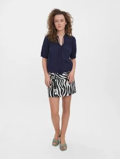 Vero Moda Bluse "Pretty" In Dunkelblau