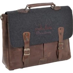 Messenger-Tasche Wiesnkönig In Anthrazit