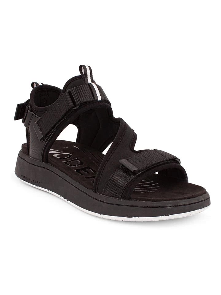 Woden Sandalen "Emilie" In Schwarz 2 Woden Sandalen "Emilie" In Schwarz – Bild 2