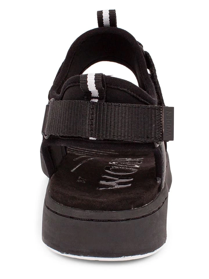 Woden Sandalen "Emilie" In Schwarz 7 Woden Sandalen "Emilie" In Schwarz – Bild 7