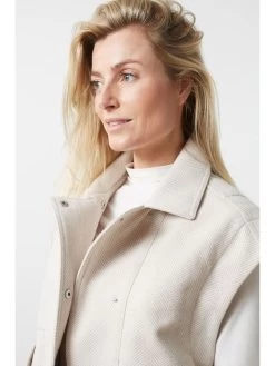 Weste In Creme -Damenmodegeschäft yaya weste in creme 3